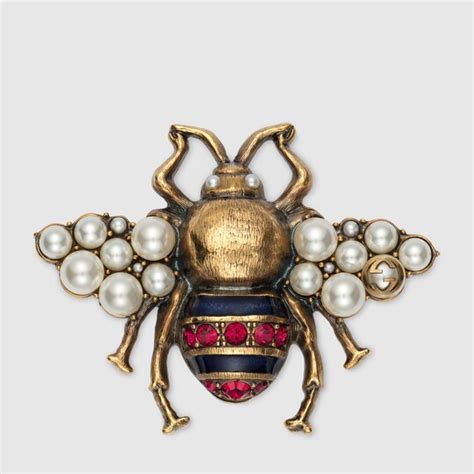 gucci brosche|gucci pins for women.